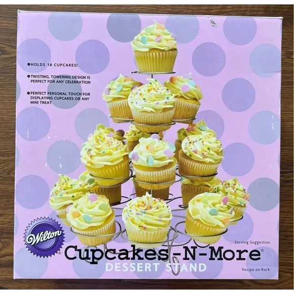 Wilton Cupcakes-N-More Dessert Stand - Picture 1 of 4